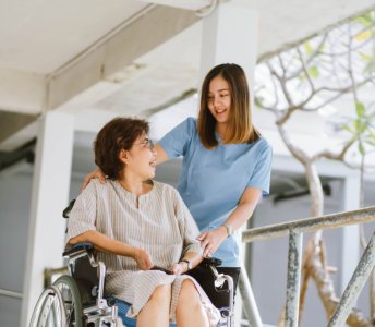 assisting the elderly